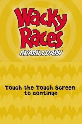 Wacky Races - Crash & Dash (USA) (En,Fr,De,Es,It) screen shot title